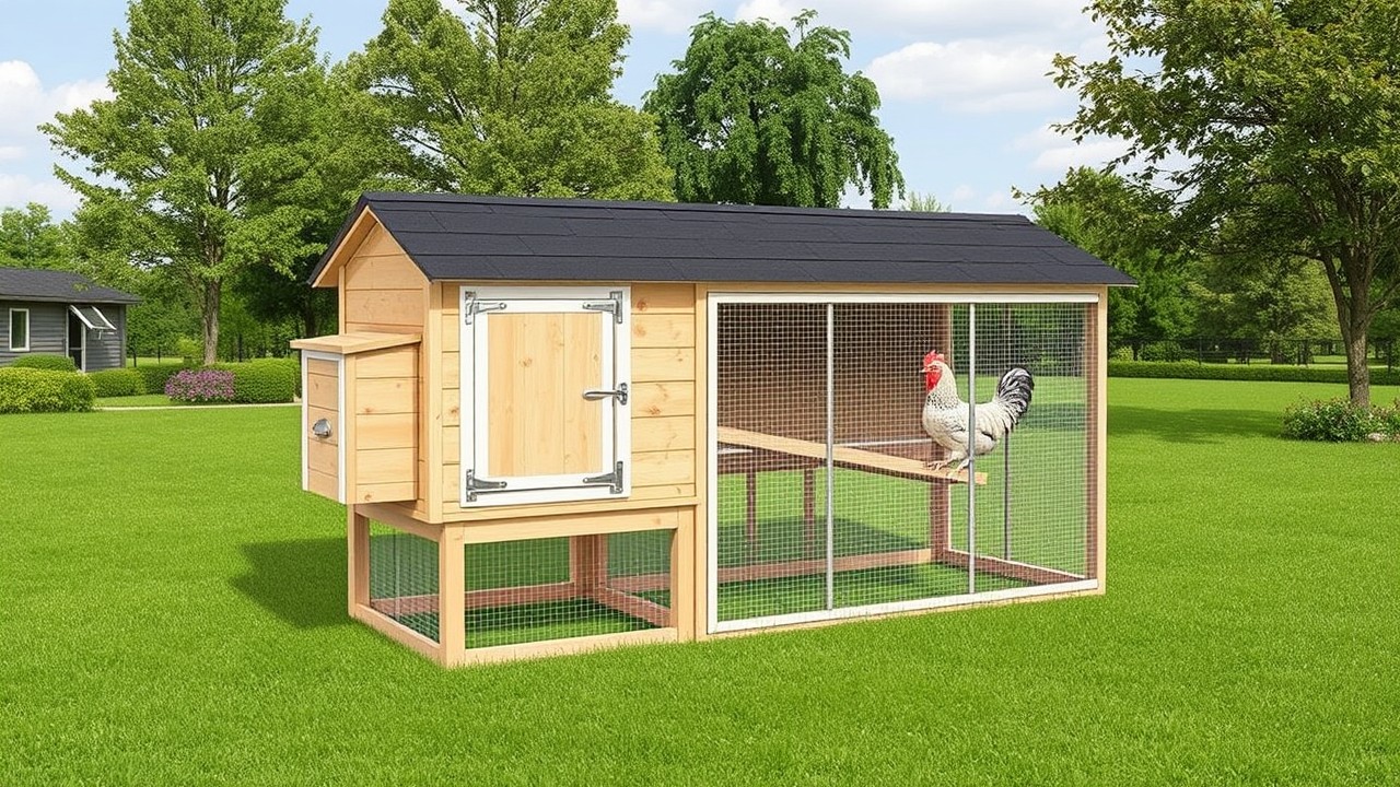 Sleeping house and nest access